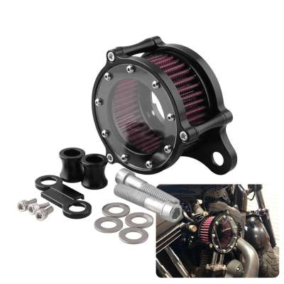 Harley XL883/1200 X48 refitted motorcycle  air clean intake filter system